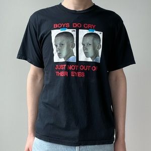rare unif shirt boys do cry just not out of their eyes